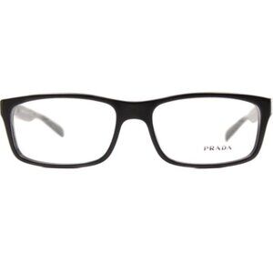 Prada Unisex Rectangular Eyeglasses Blue VPR 020 EAJ-101